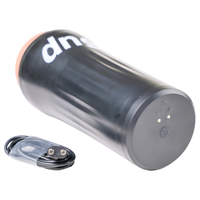 Desirel True Touch - élethű vibrációs műpunci (natúr-fekete) 124129 termék bemutató kép