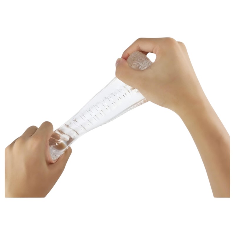 Desirel Vertigo - maszturbátor bordázott belsővel (átlátszó) 107948 termék bemutató kép