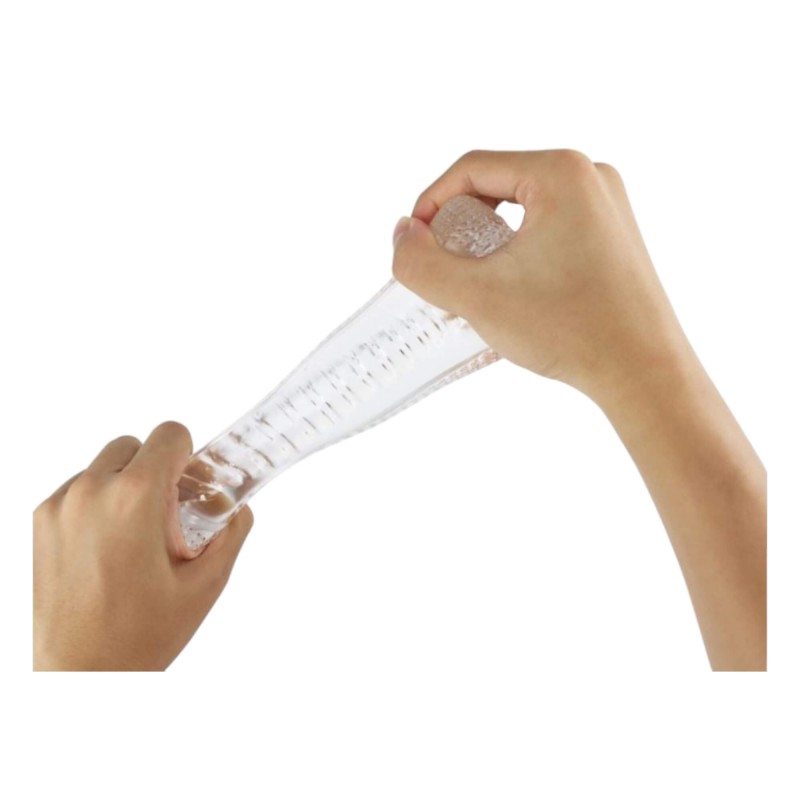 Desirel Vertigo - maszturbátor bordázott belsővel (átlátszó) 91664 termék bemutató kép