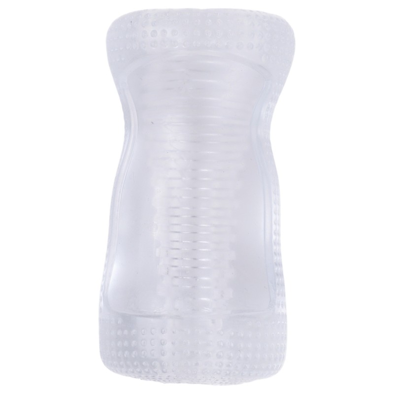 Desirel Vertigo - maszturbátor bordázott belsővel (átlátszó) 124120 termék bemutató kép