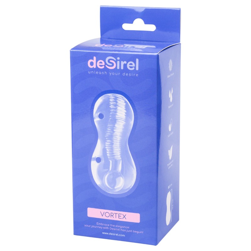 Desirel Vortex - maszturbátor férfiaknak (átlátszó) 161471 termék bemutató kép