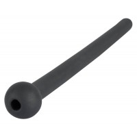 Dilator Piss Play - üreges, szilikon húgycsőtágító dildó (fekete) 12918 termék bemutató kép