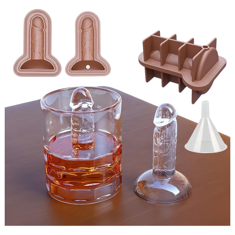 Dildó jégkocka készítő (kék) 118929 termék bemutató kép