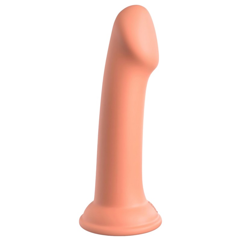 Dillio Big Hero - tapadókorongos szilikon dildó (17cm) - narancs 105430 termék bemutató kép