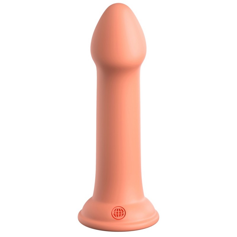 Dillio Big Hero - tapadókorongos szilikon dildó (17cm) - narancs 75777 termék bemutató kép
