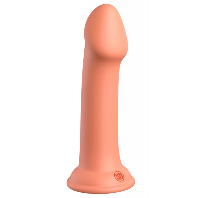 Dillio Big Hero - tapadókorongos szilikon dildó (17cm) - narancs 72586 termék bemutató kép