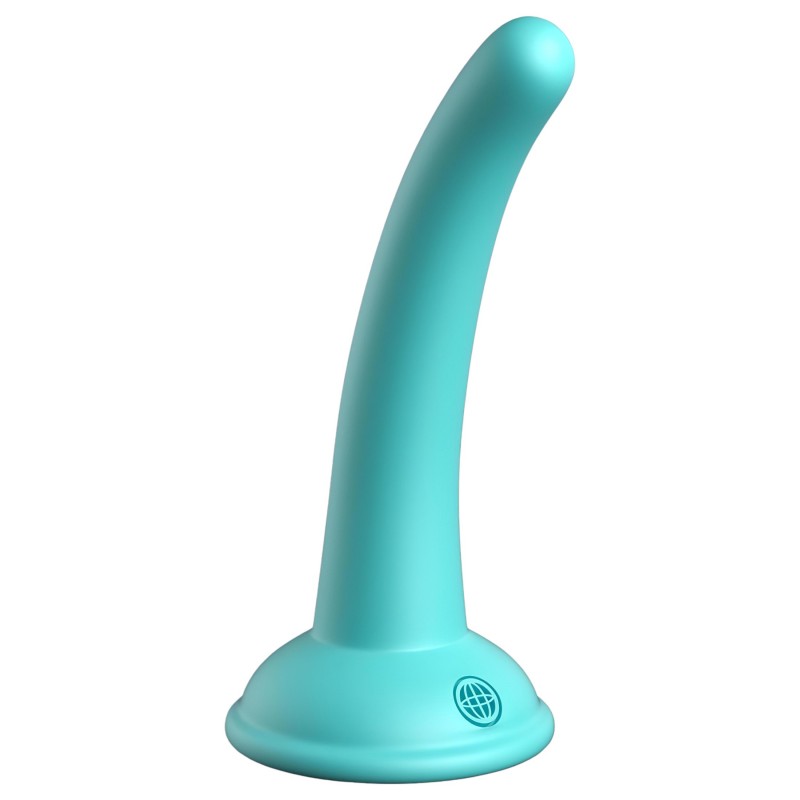 Dillio Curious Five - szilikon dildó (15cm) - türkiz 101066 termék bemutató kép