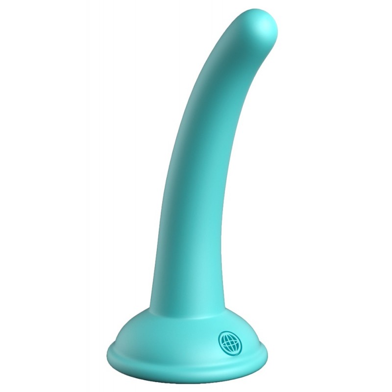 Dillio Curious Five - szilikon dildó (15cm) - türkiz 72578 termék bemutató kép