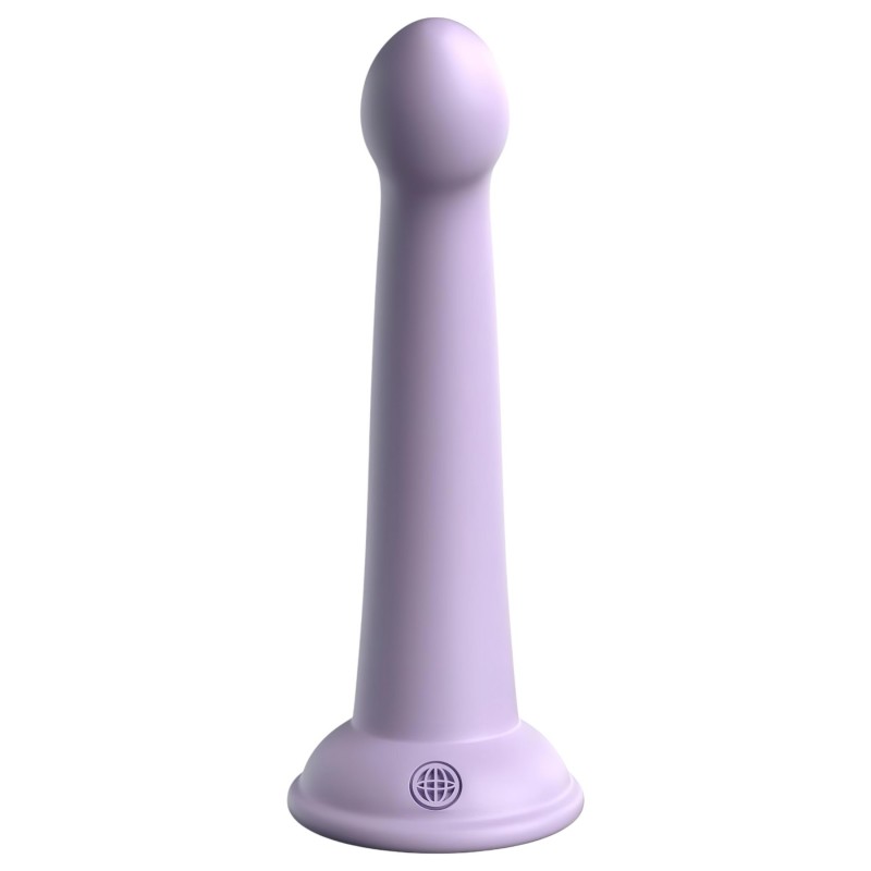 Dillio Secret Explorer - tapadókorongos dildó (17cm) - lila 112252 termék bemutató kép