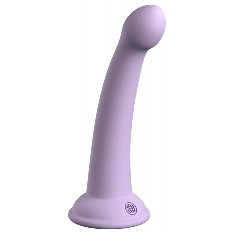 Dillio Secret Explorer - tapadókorongos dildó (17cm) - lila 72594 termék bemutató kép