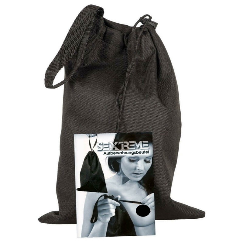 Diszkrét tároló táska szexjátékokhoz (fekete) 82503 termék bemutató kép