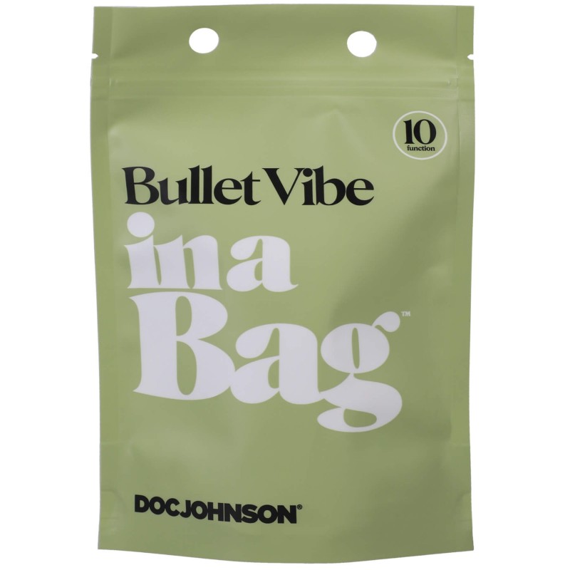 Doc Johnson Bullet Vibe - akkus, vízálló rúdvibrátor (fekete) 77813 termék bemutató kép