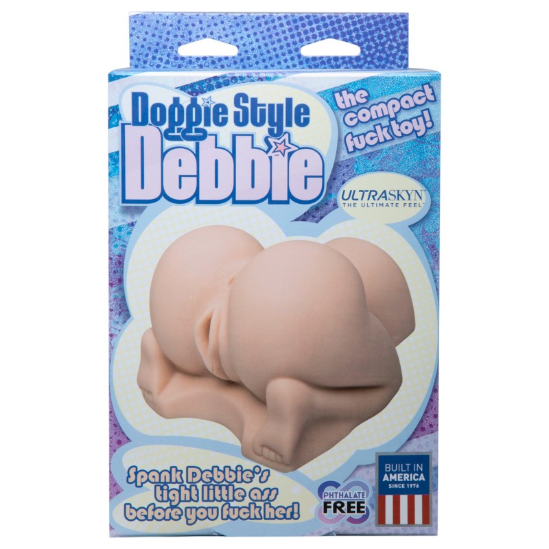 Doc Johnson Doggie Style Debbie - élethű maszturbátor (testszínű) 154050 termék bemutató kép