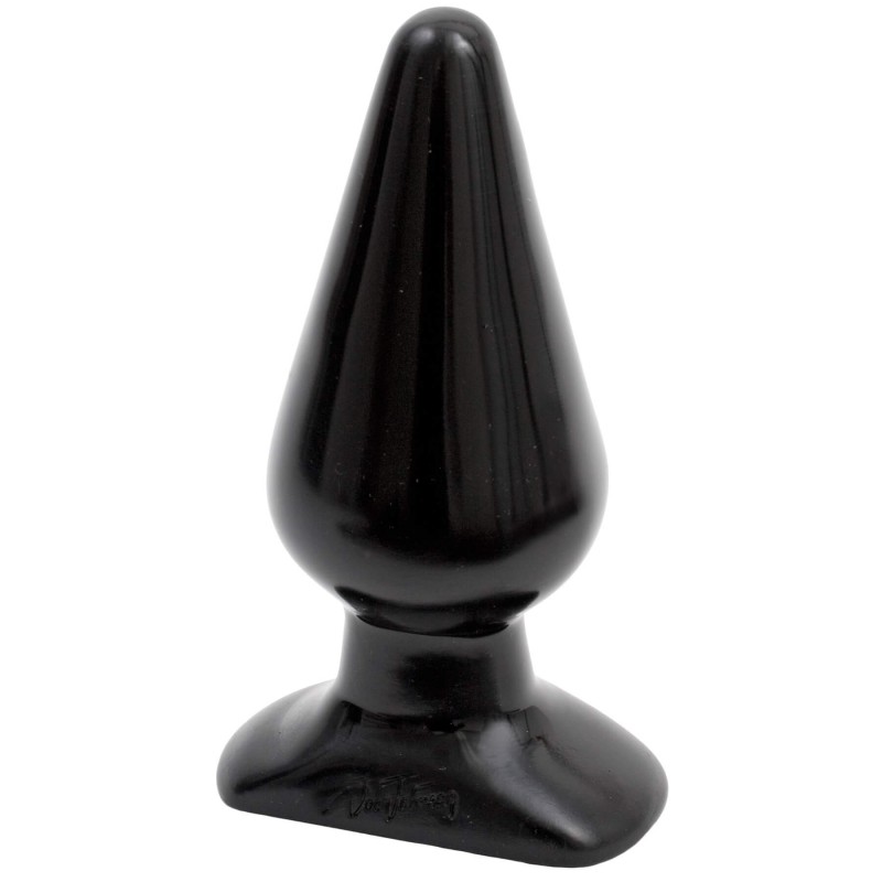 Doc Johnson fekete anál plug - classic, nagy - (14,5 cm) 19255 termék bemutató kép