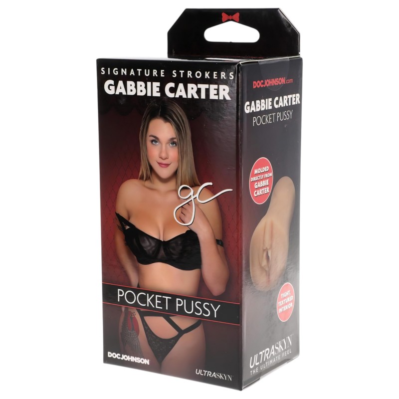 Doc Johnson Gabbie Carter - élethű Ultraskyn műpunci maszturbátor (testszínű) 165112 termék bemutató kép