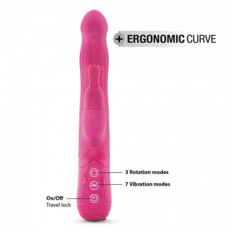 Dorcel Baby Rabbit 2.0 - akkus, csiklókaros vibrátor (pink) 50786 termék bemutató kép