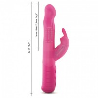 Dorcel Baby Rabbit 2.0 - akkus, csiklókaros vibrátor (pink) 50789 termék bemutató kép