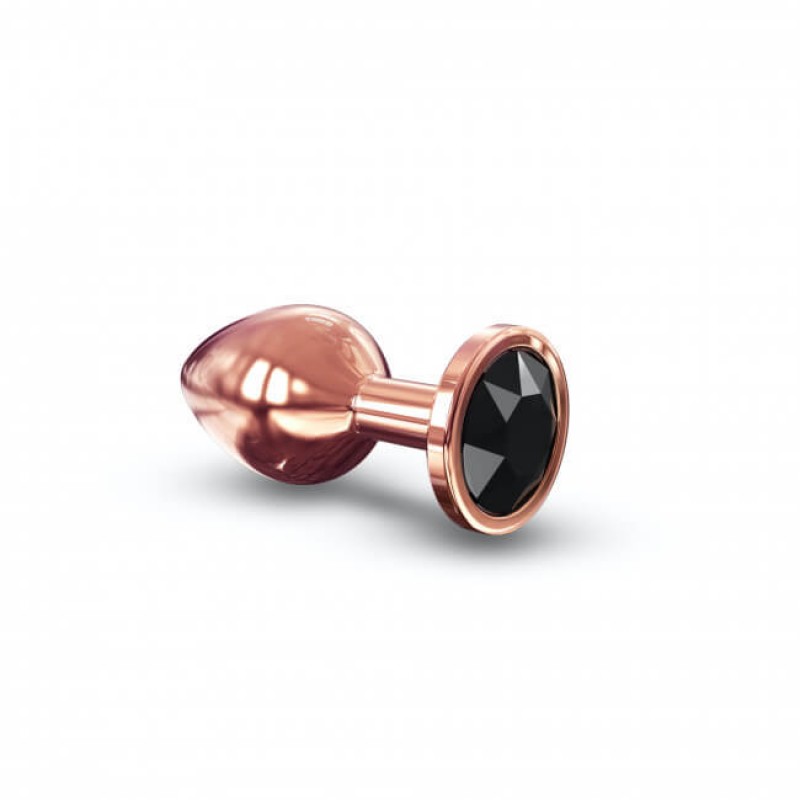 Dorcel Diamond Plug M - alumínium anál plug (rosegold) 69319 termék bemutató kép
