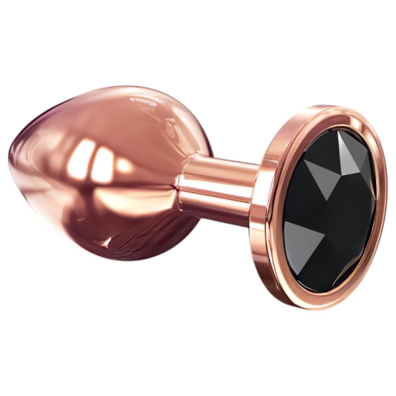 Dorcel Diamond Plug M - alumínium anál plug (rosegold) 98975 termék bemutató kép