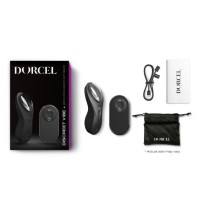 Dorcel Discreet Vibe + - akkus, rádiós csiklóvibrátor (fekete) 65659 termék bemutató kép