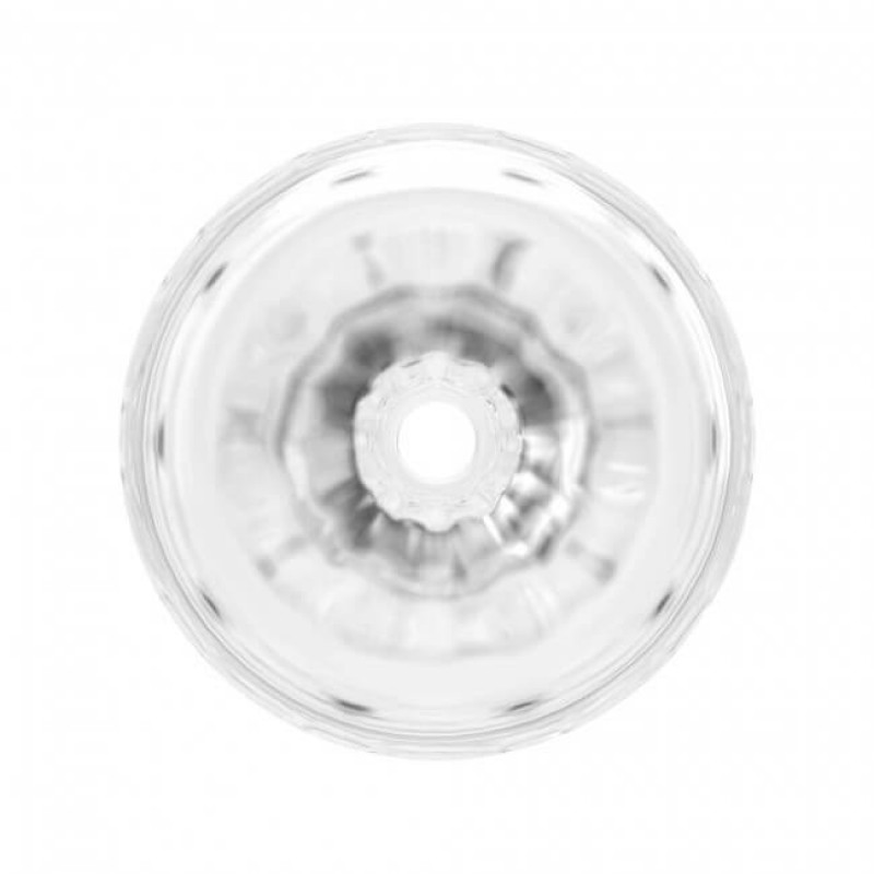 Dorcel Double Oo - férfi maszturbátor (átlátszó) 50701 termék bemutató kép