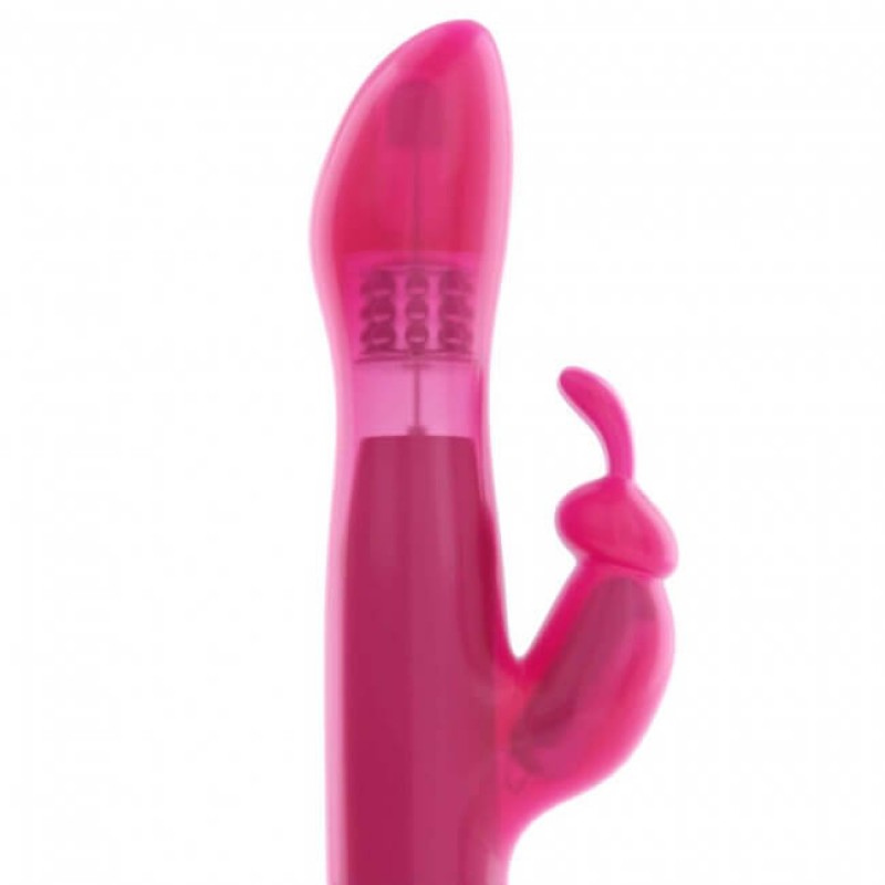Dorcel Furious Rabbit - csiklókaros vibrátor (pink) 50806 termék bemutató kép