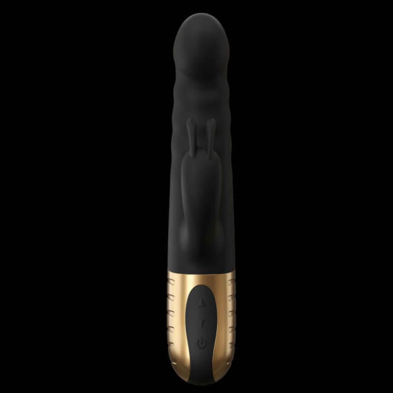 Dorcel G-stormer - akkus, lökő csiklókaros vibrátor (fekete) 69267 termék bemutató kép