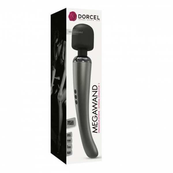 Dorcel Megawand - akkus masszírozó vibrátor (ezüst)