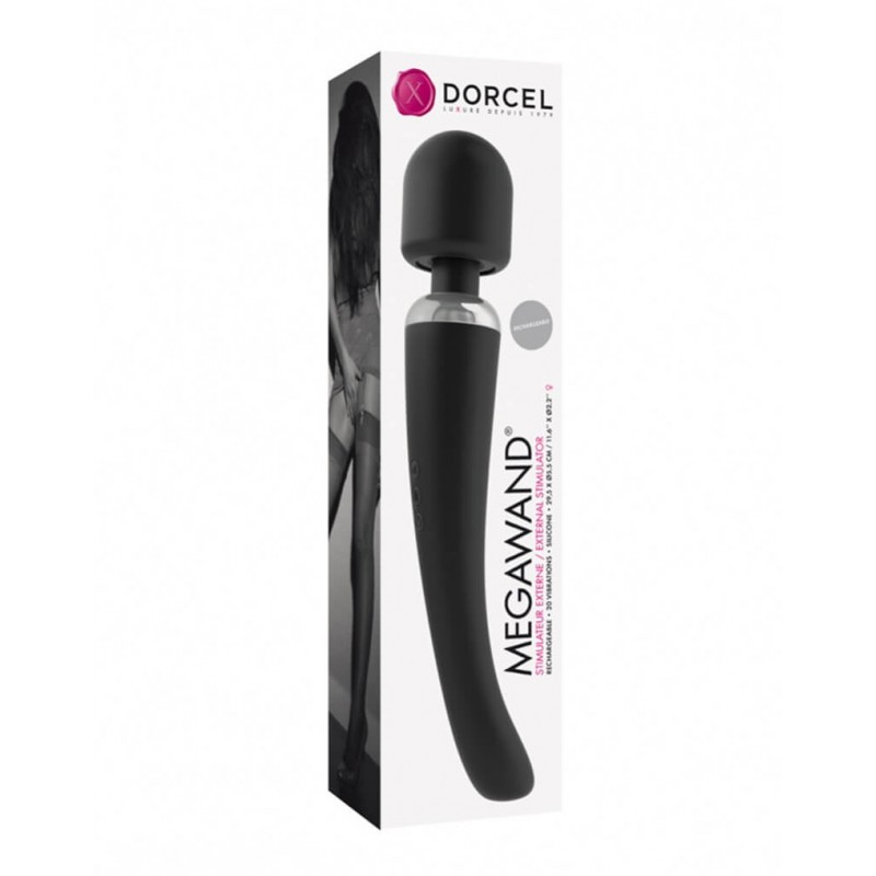 Dorcel Megawand - akkus masszírozó vibrátor (fekete) 50940 termék bemutató kép
