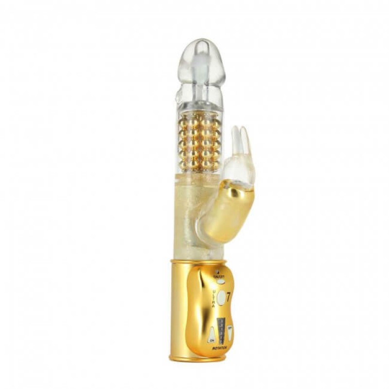 Dorcel Orgasmic Rabbit - csiklókaros vibrátor (arany) 50681 termék bemutató kép