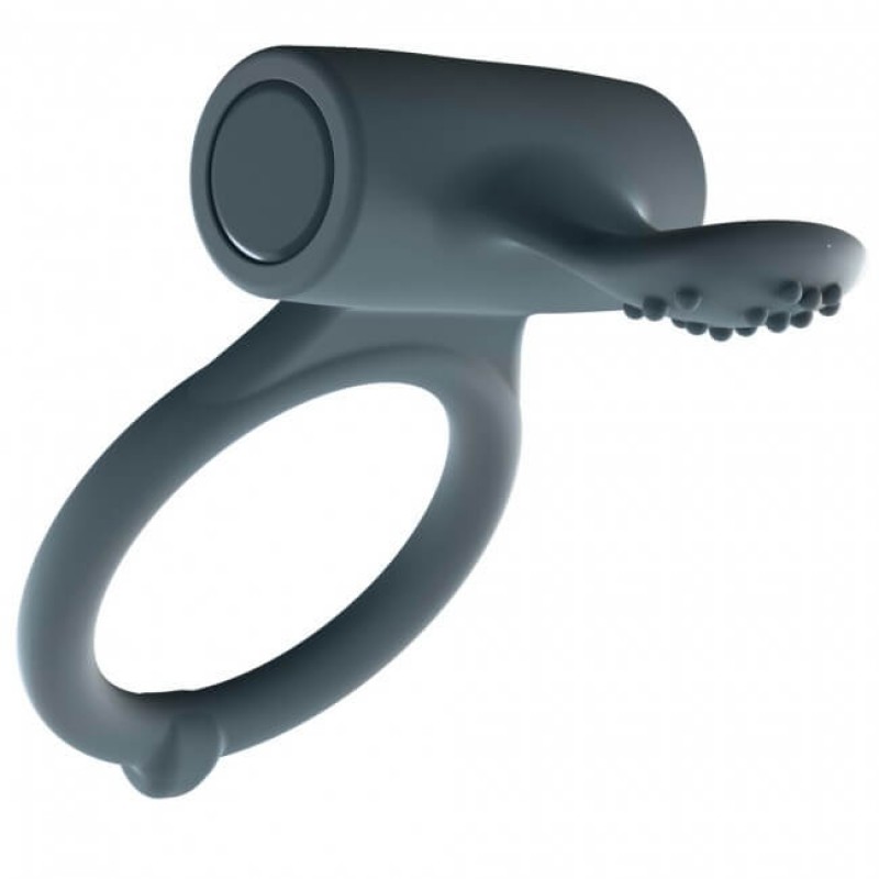 Dorcel Power Clit Plus - akkus, vibrációs péniszgyűrű (fekete) 50728 termék bemutató kép