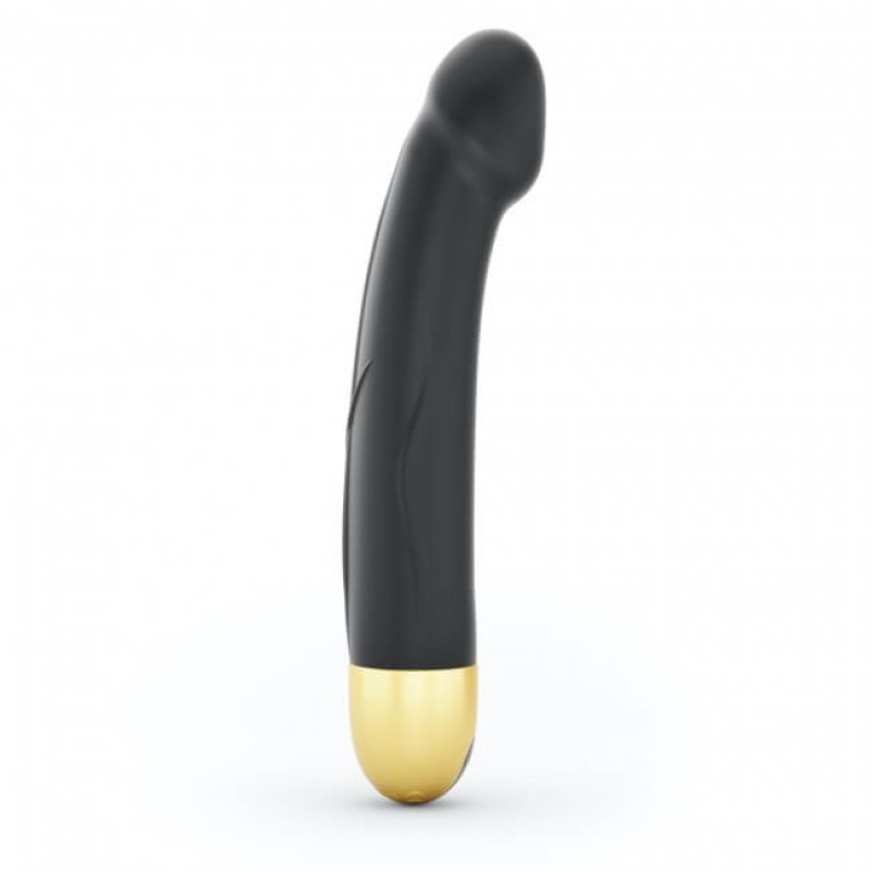 Dorcel Real Vibration M 2.0 - akkus vibrátor (fekete-arany) 50733 termék bemutató kép
