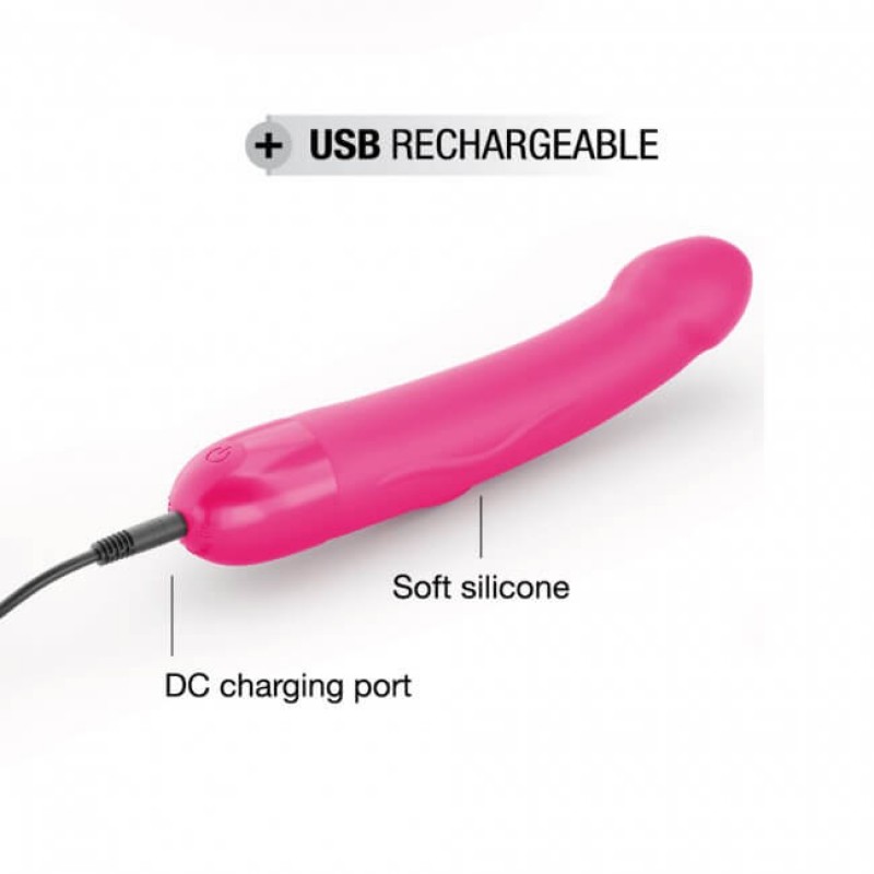 Dorcel Real Vibration M 2.0 - akkus vibrátor (pink) 50750 termék bemutató kép