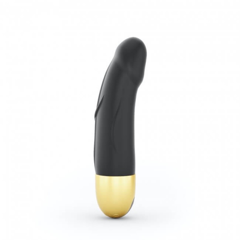 Dorcel Real Vibration S 2.0 - akkus vibrátor (fekete-arany) 50977 termék bemutató kép