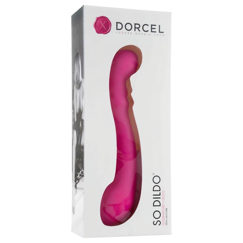 Dorcel So Dildo - szilikon dildó (pink) 118618 termék bemutató kép