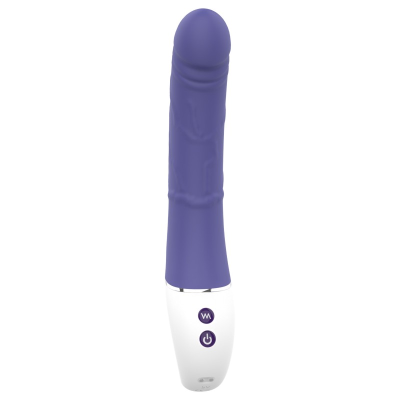 Dreamtoys Essentials - dupla motoros vibrátor (lila) 166917 termék bemutató kép