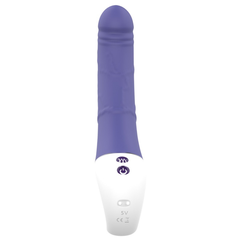 Dreamtoys Essentials - dupla motoros vibrátor (lila) 166919 termék bemutató kép