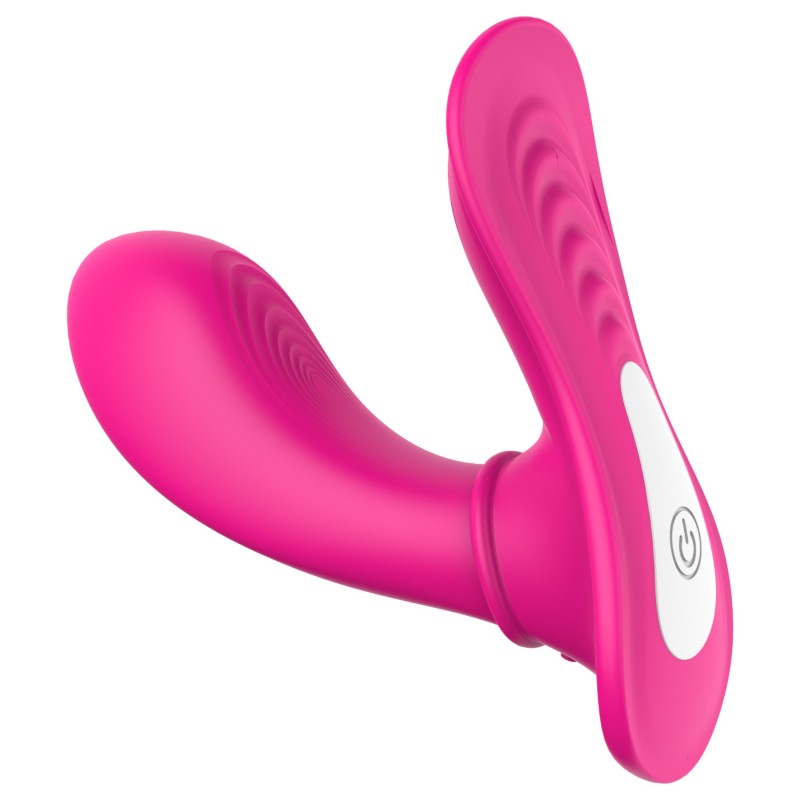 Dreamtoys Essentials - hordható G-pont izgató bugyi vibrátor (magenta) 151055 termék bemutató kép