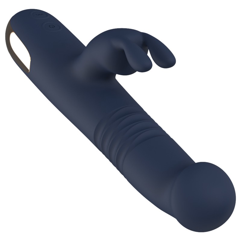 Dreamtoys Goddess Collection - lökő párvibrátor (sötétkék) 139755 termék bemutató kép