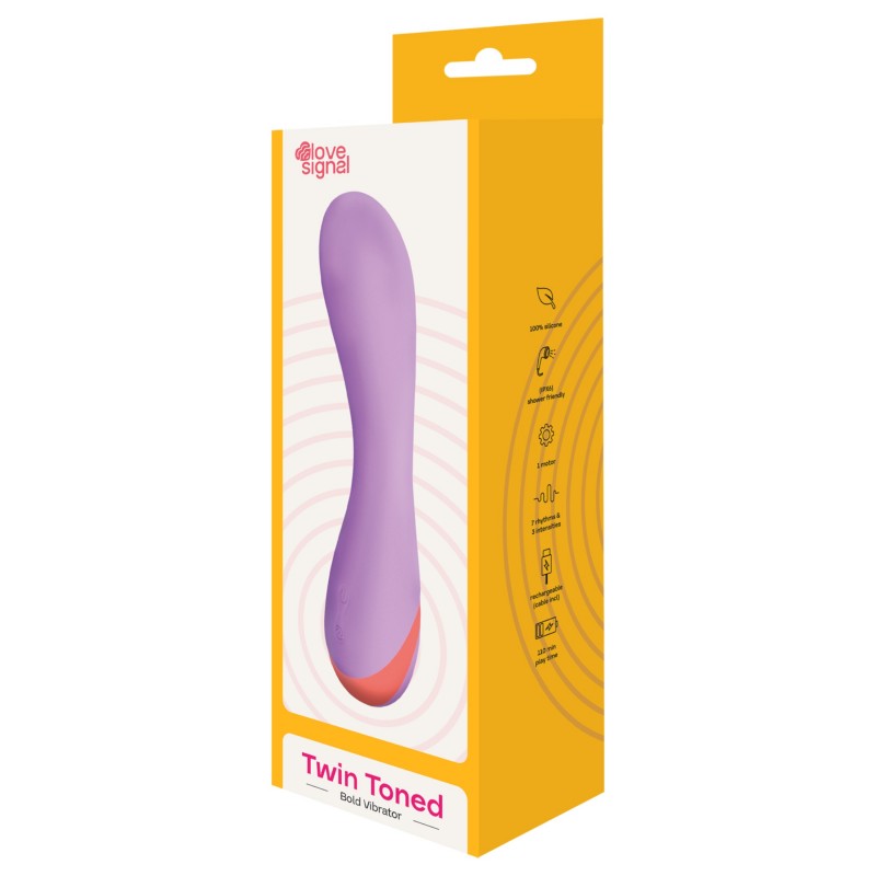 Dreamtoys Love Signal - G-pont vibrátor (lila) 139766 termék bemutató kép