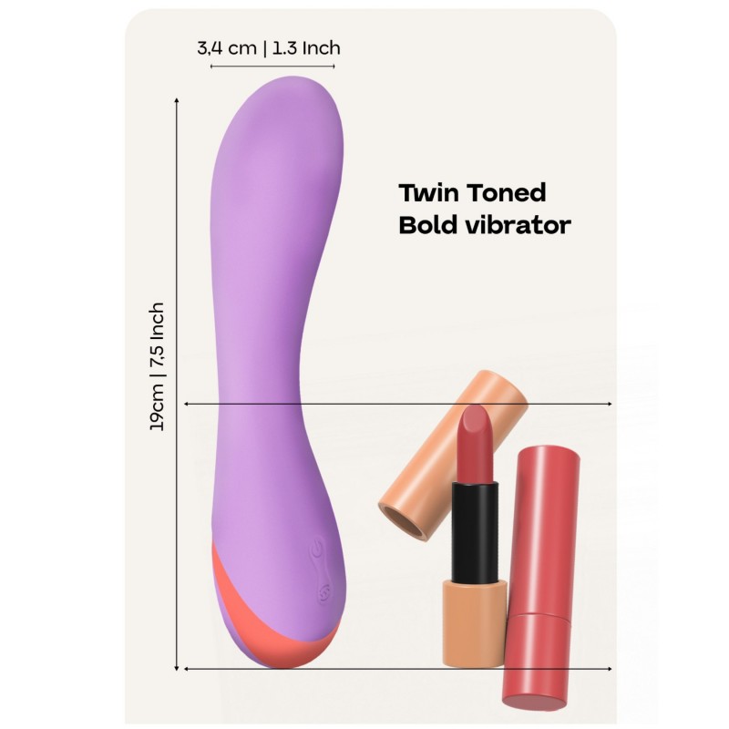 Dreamtoys Love Signal - G-pont vibrátor (lila) 139768 termék bemutató kép