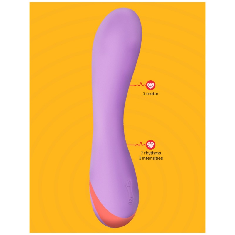 Dreamtoys Love Signal - G-pont vibrátor (lila) 139769 termék bemutató kép