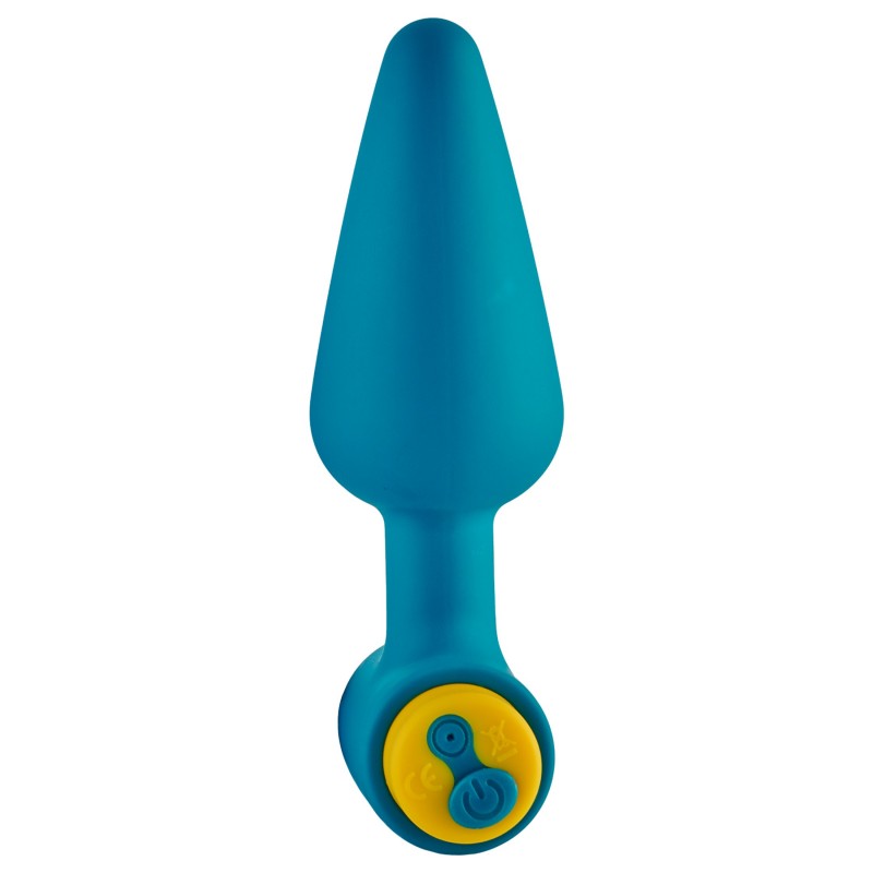 Dreamtoys Love Signal - vibráló anál plug (kék) 152564 termék bemutató kép