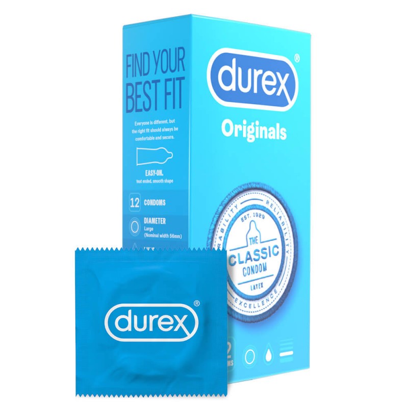 Durex klasszikus óvszer (12db) 49529 termék bemutató kép