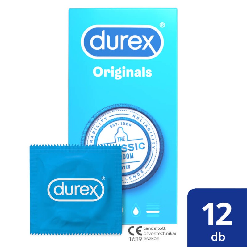 Durex klasszikus óvszer (12db) 49530 termék bemutató kép
