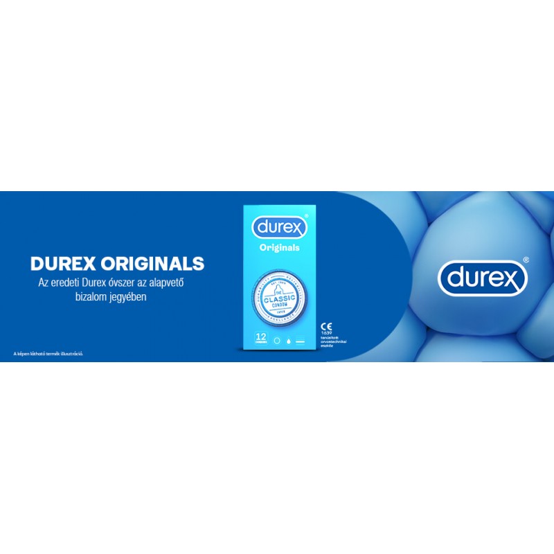 Durex klasszikus óvszer (12db) 49534 termék bemutató kép