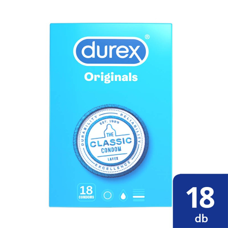 Durex Originals - óvszer (18db) 40453 termék bemutató kép