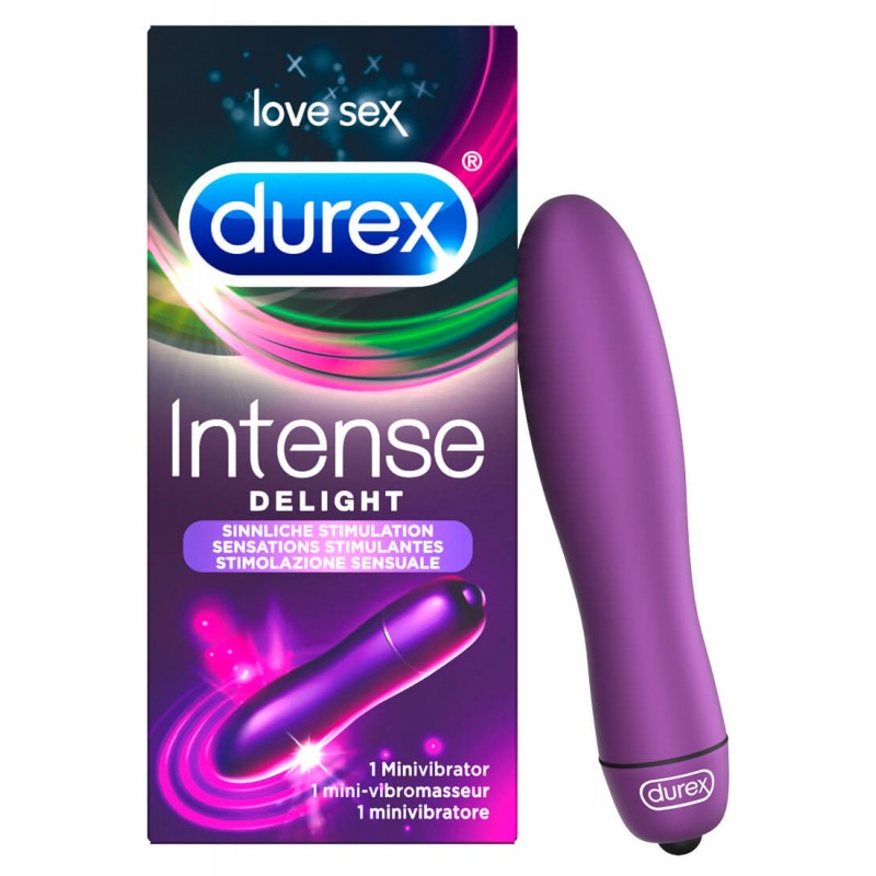Durex Intense Delight Bullet - mini rúdvibrátor (lila) 7020 termék bemutató kép