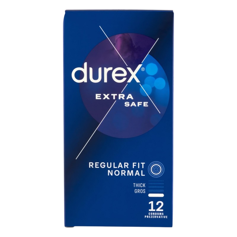 Durex Extra Safe - biztonságos óvszer (12 db) 132950 termék bemutató kép