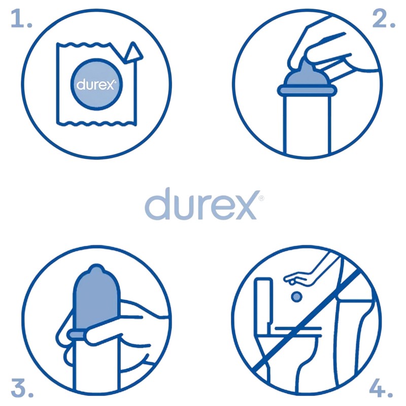 Durex Extra Safe - biztonságos óvszer (12 db) 132951 termék bemutató kép